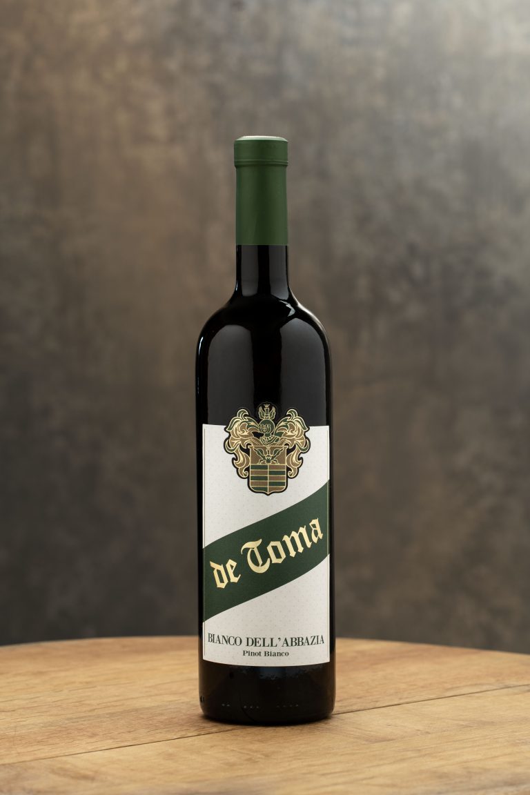 Pinot bianco de toma bianco dell’abbazia, vino bianco bergamasco