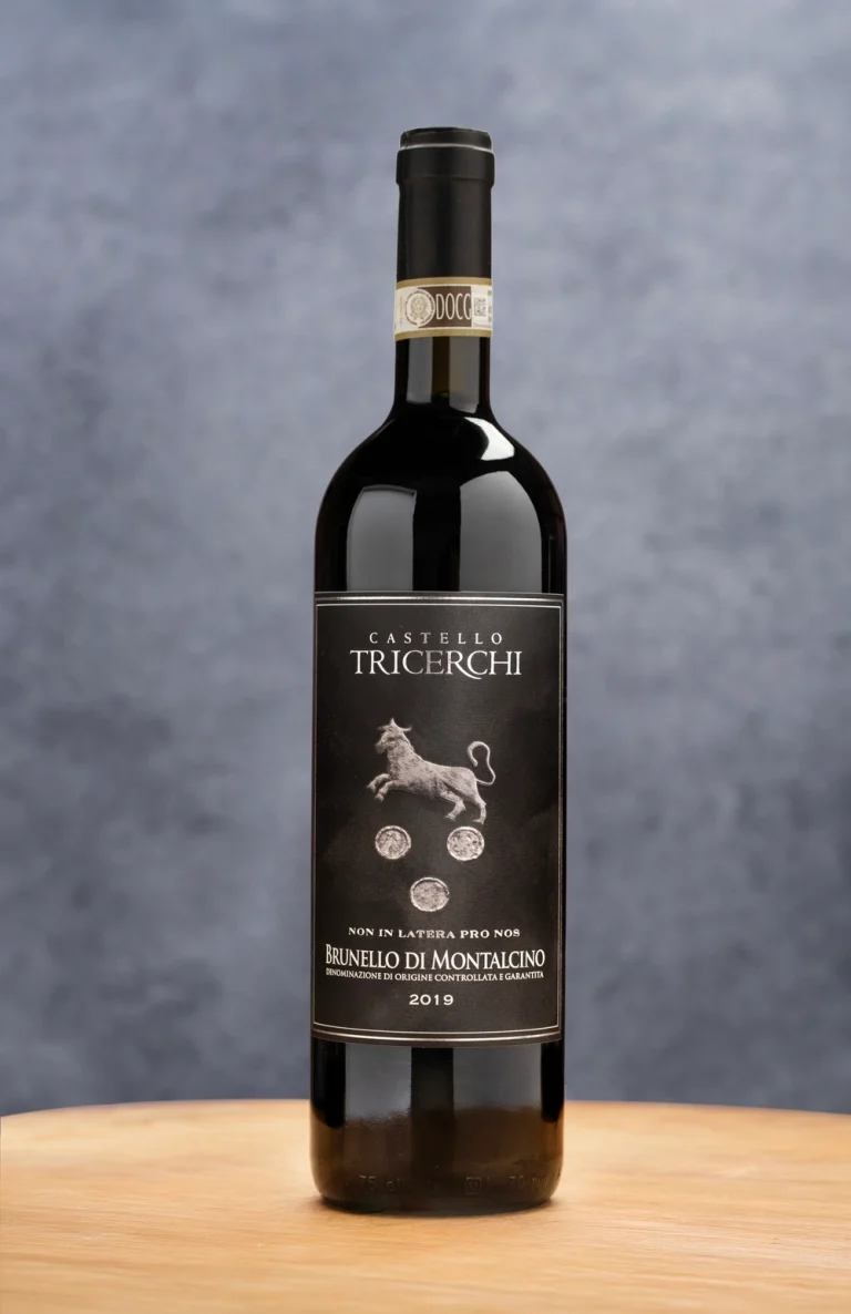 Brunello di montalcino docg tricerchi, vino rosso toscano