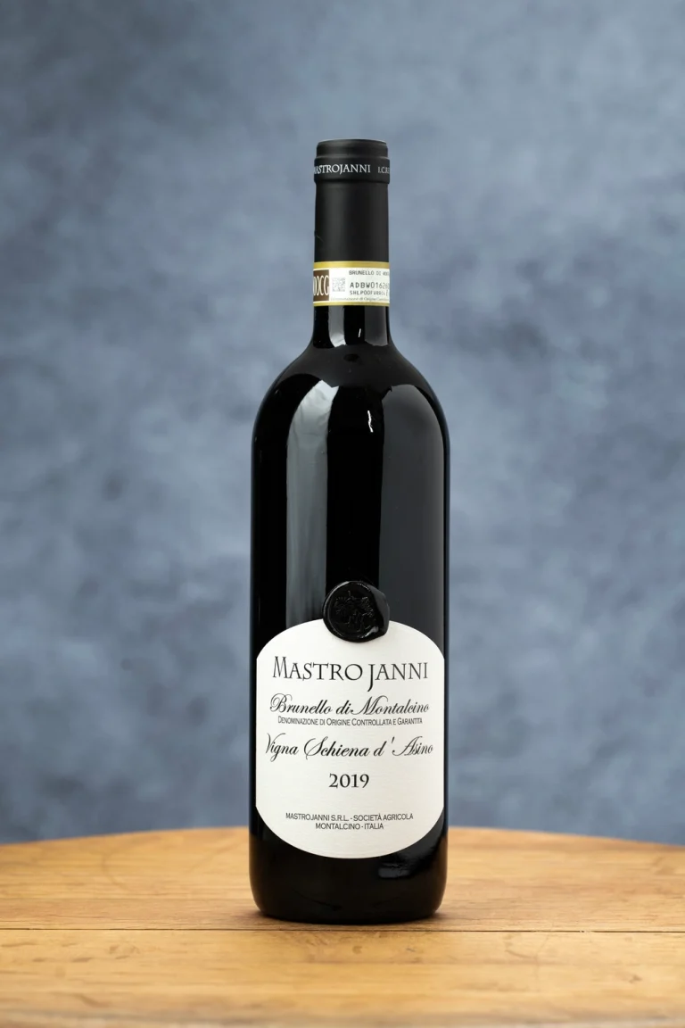 Brunello di Montalcino DOCG Mastro Janni schiena d’asino, vino rosso toscana