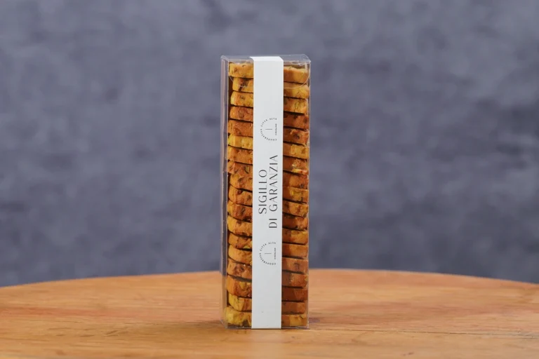 Biscotti pistacchio e caramello Artigianali del circolino di città alta