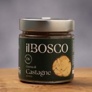 Crema castagne miele il bosco