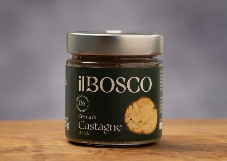 Crema castagne miele il bosco